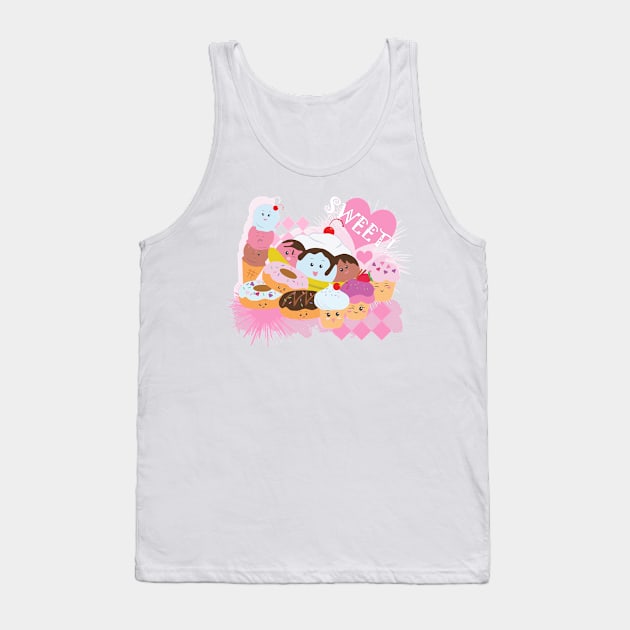 Sweet Treats Tank Top by SakuraDragon